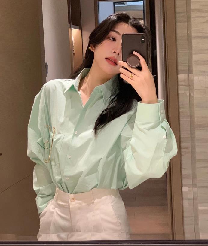春季加厚衬衫女2022新款爆款内搭,s-3xl春季新款洋气时尚打底衬衫