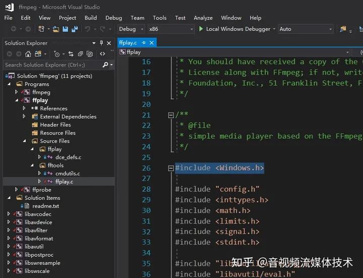 ffmpeg静态编译,ffmpegvs配置