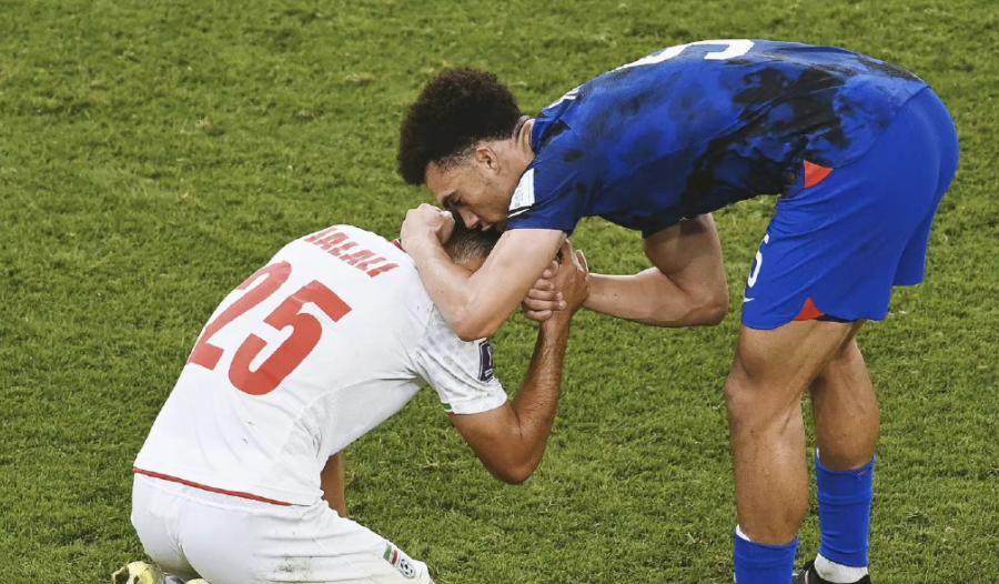 世界杯伊朗0-1不敌美国,伊朗0:1输美国后球迷的反应