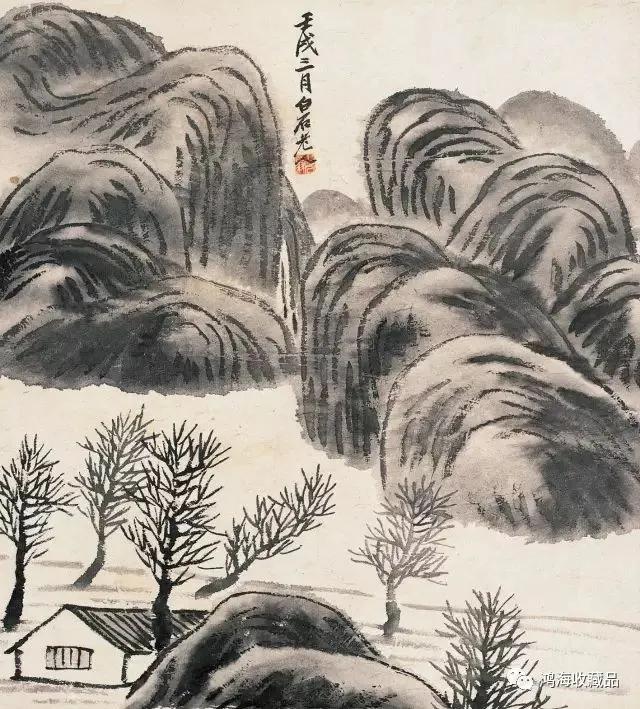 齐白石中国画艺术鉴赏,中国画齐白石作品
