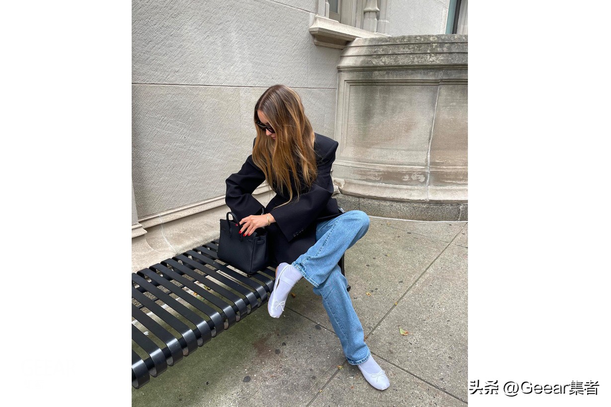 芭蕾鞋怎么穿,芭蕾舞鞋复古文艺风穿搭