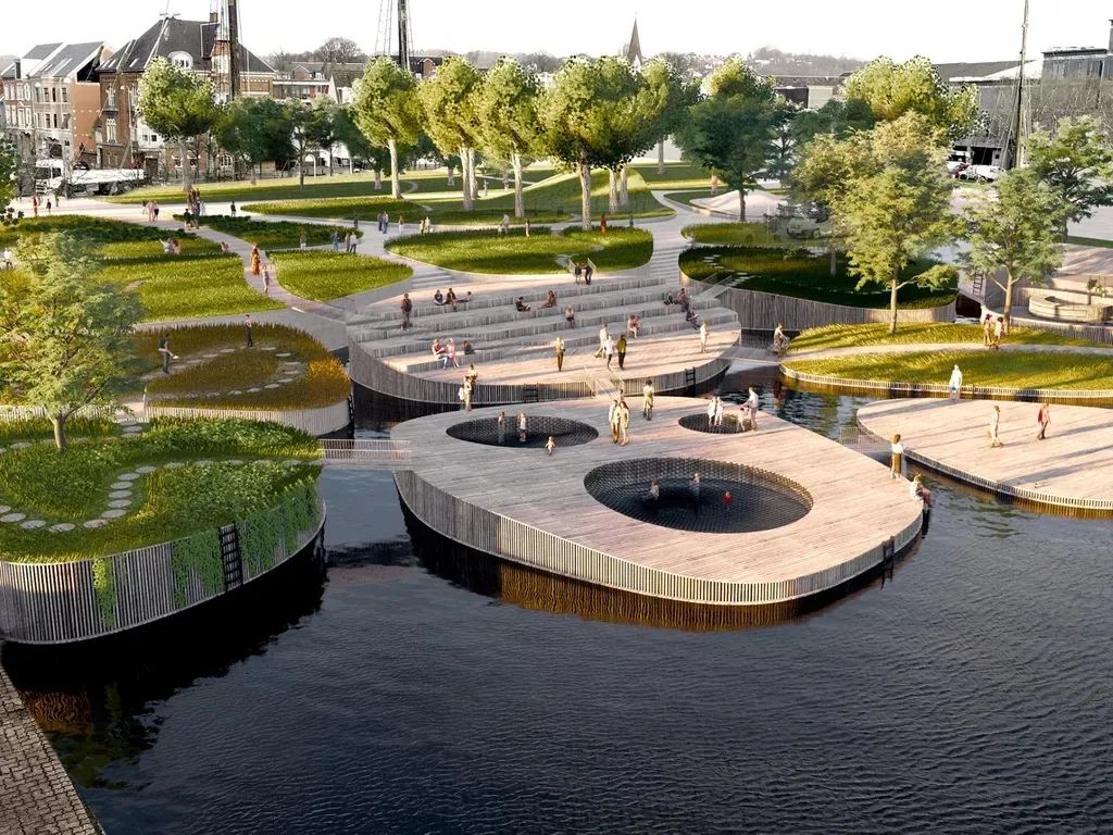 元亩塘公园景观设计,高端公园绿化景观设计