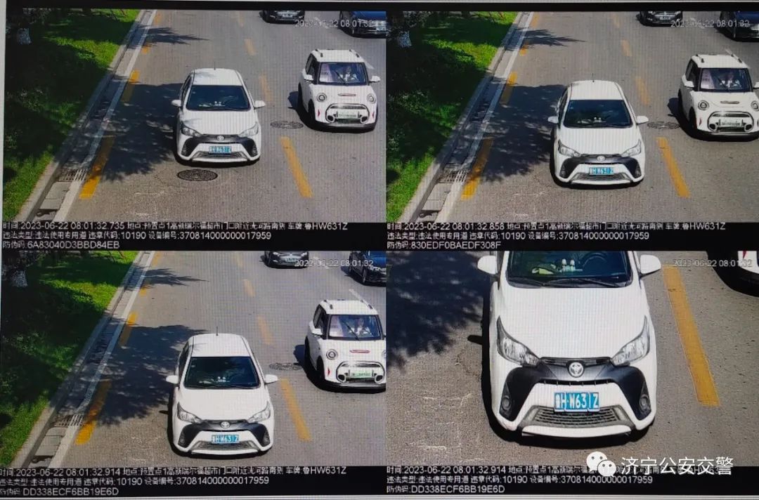 交警严查公交车道占道行为,明起占用公交专用道将被处罚