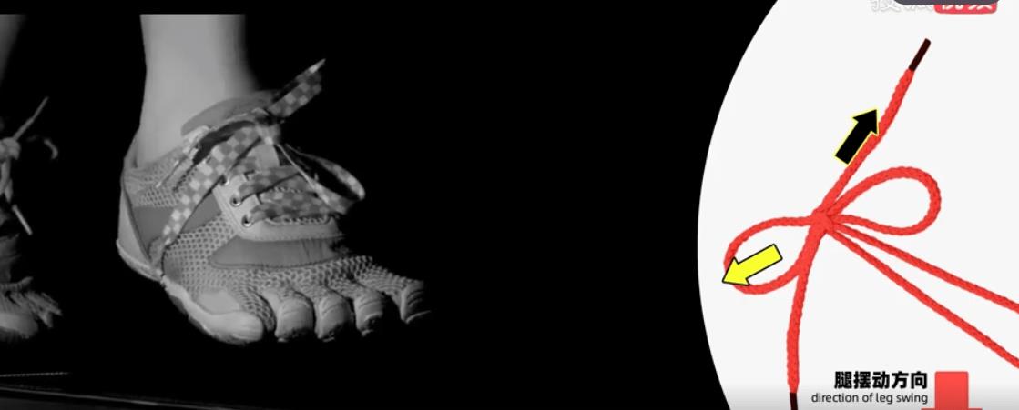 鞋带紧法教程,鞋带松怎么系紧