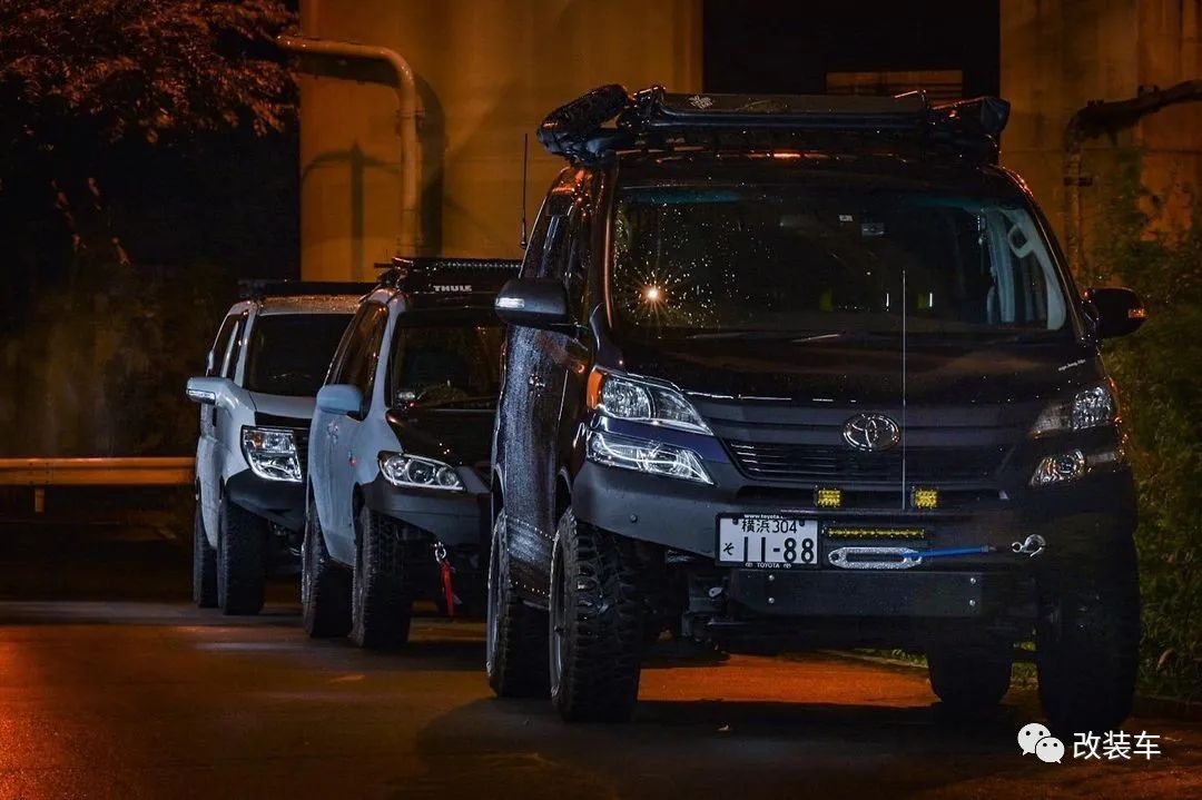 新款丰田威尔法改装,奶爸车改造老霸道