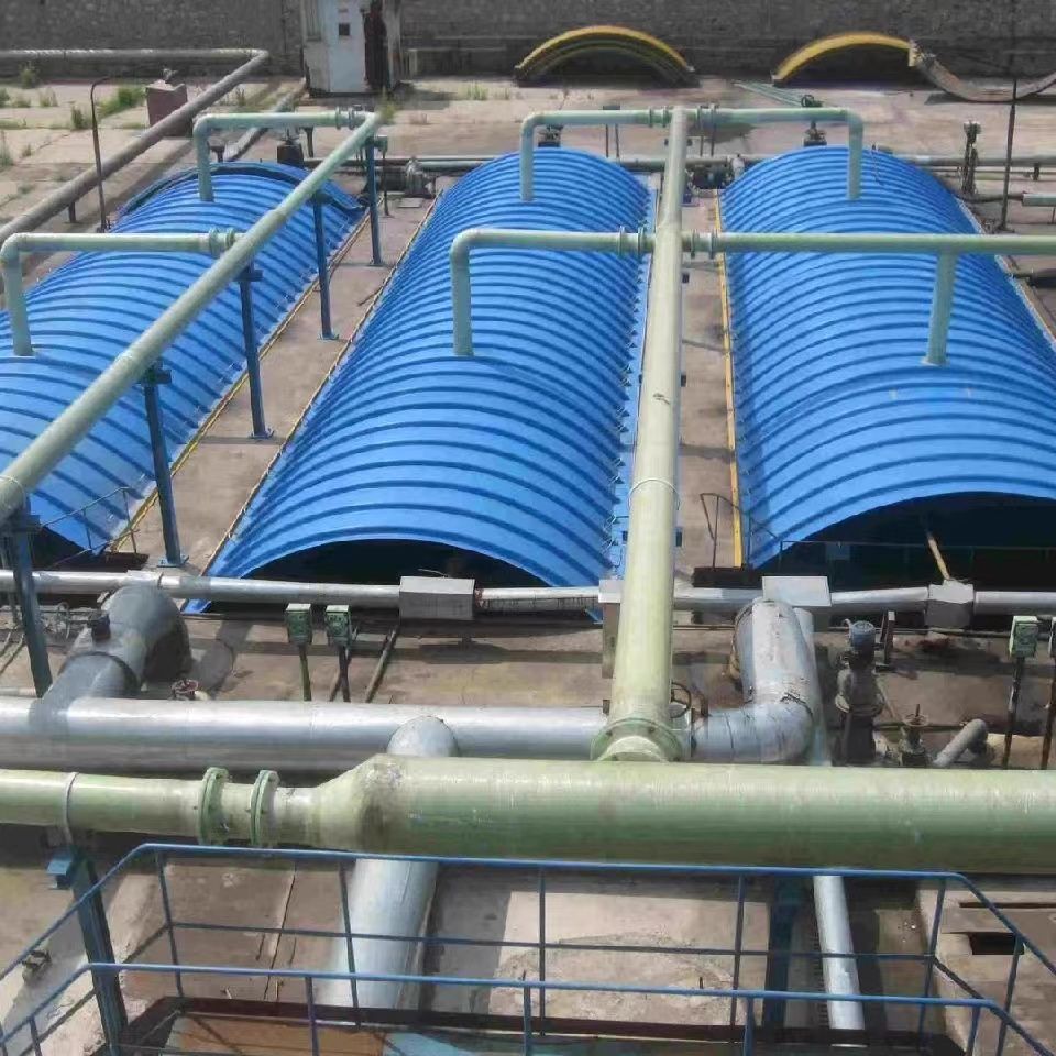 玻璃钢污水池盖板技术,可克达拉污水池玻璃钢盖板多少钱