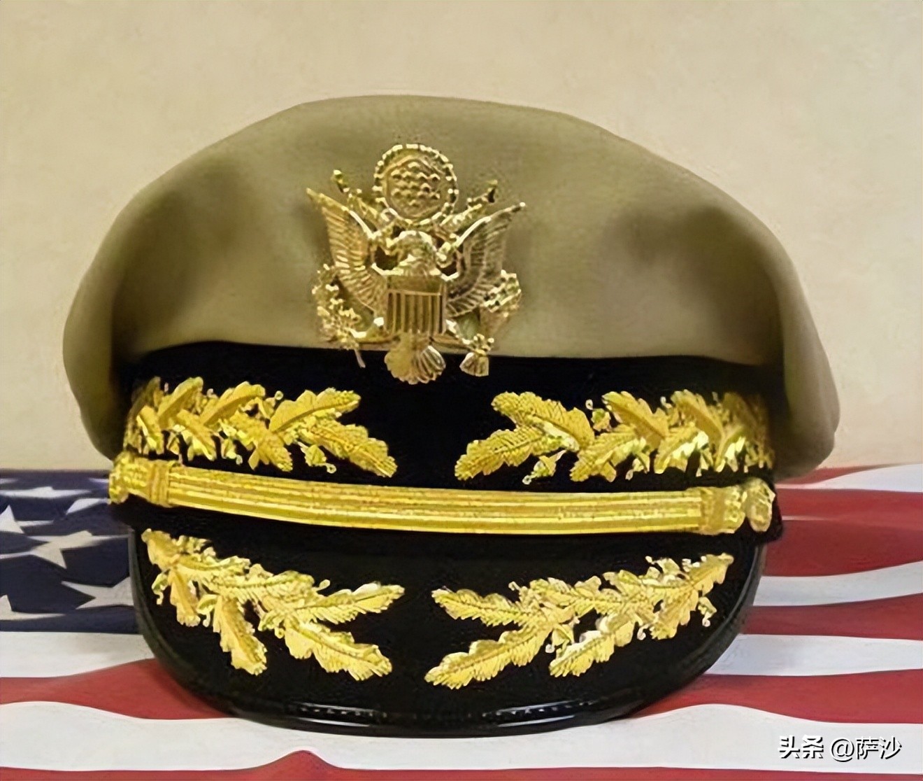 麦克阿瑟的帽子历史,麦克阿瑟军帽