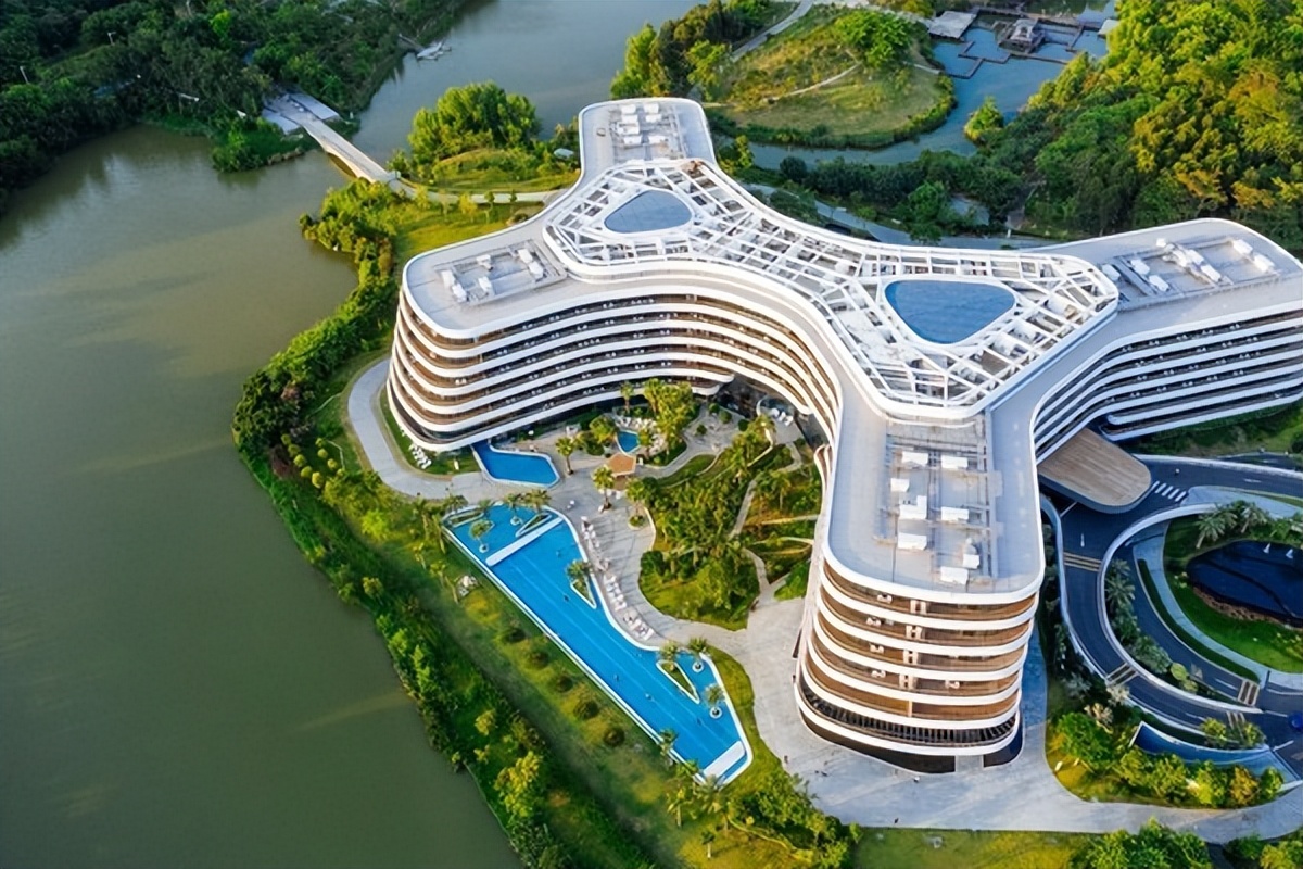 湾区光影魅力,南沙湾区超美风景线