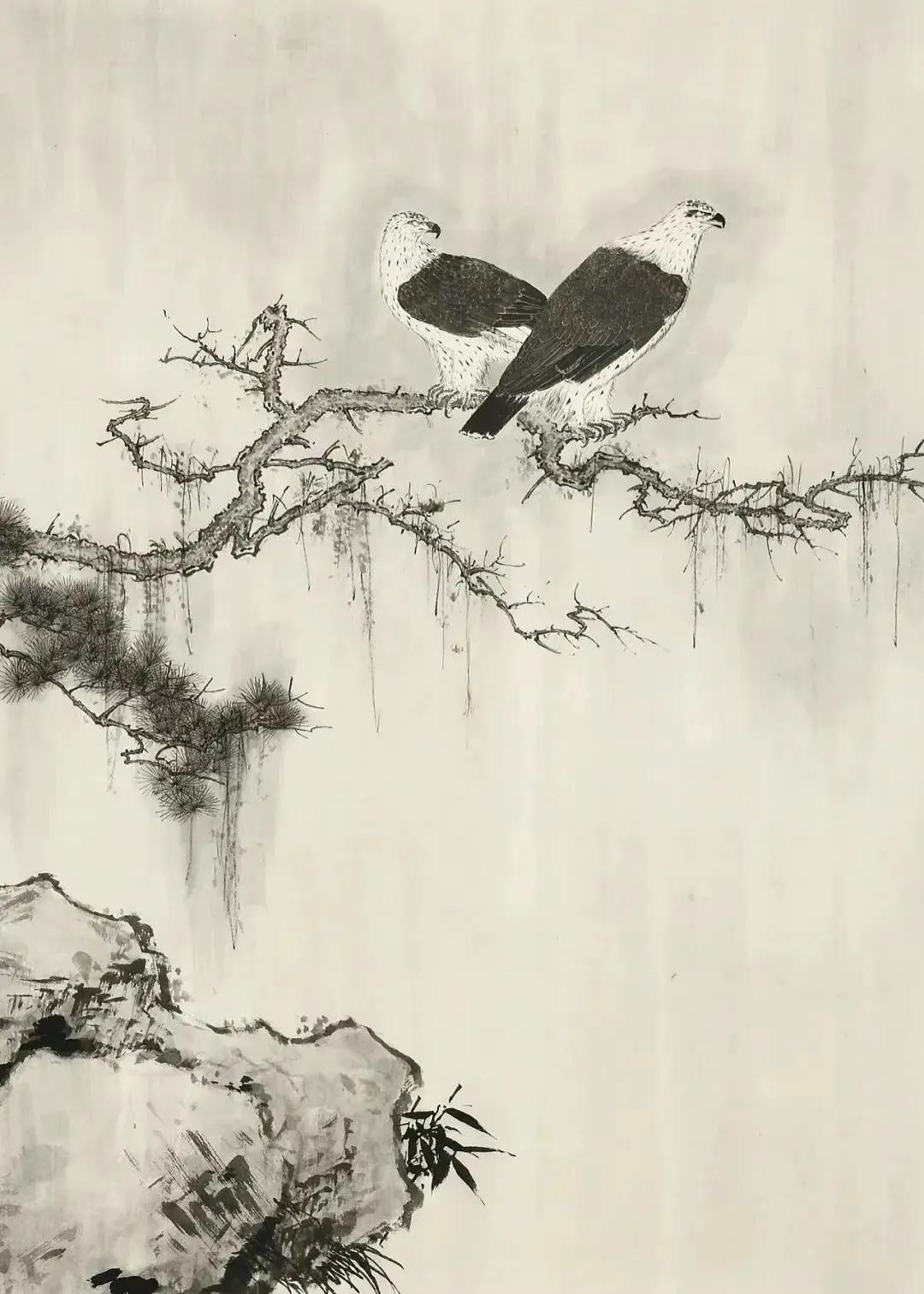 著名画家宋建华花鸟作品欣赏,李乐然国画作品图片