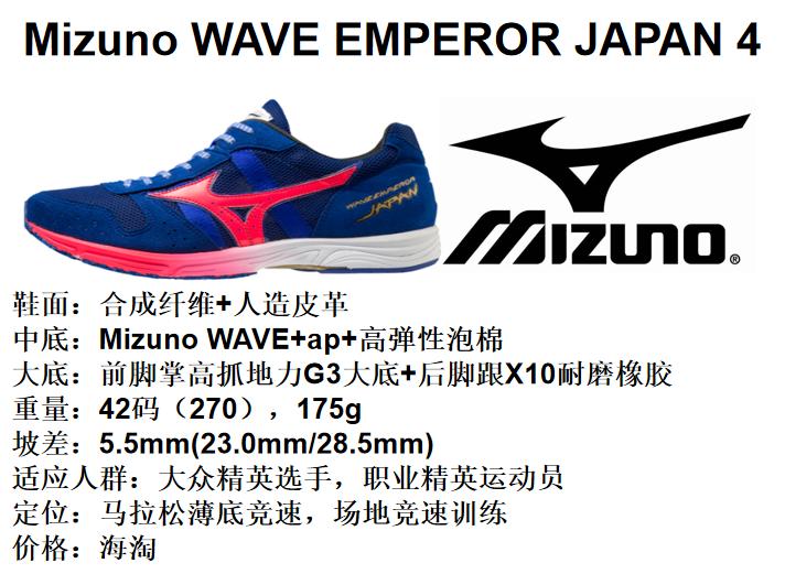 美津浓跑鞋系列矩阵,美津浓跑鞋矩阵