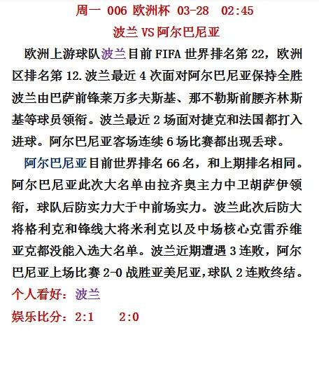 欧洲杯预测今日推荐胜平负,6.27欧洲杯比分预测