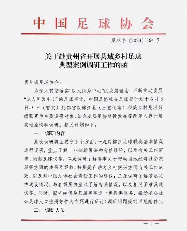 乡村振兴足球联赛,贵州村超与中国足协比赛