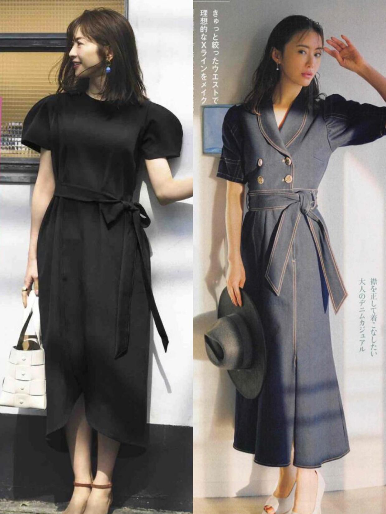 日系连衣裙穿搭,穿搭韩式博主夏季连衣裙推荐