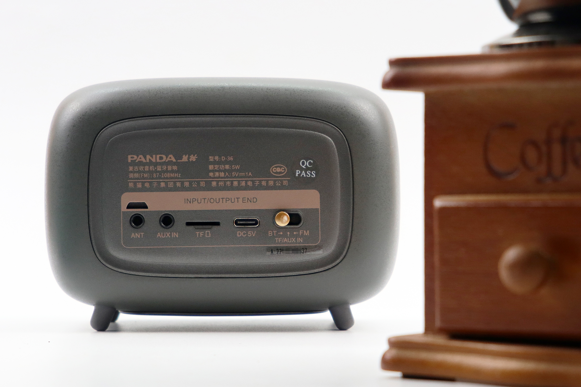 熊猫复古收音机1936评测,复古熊猫音响