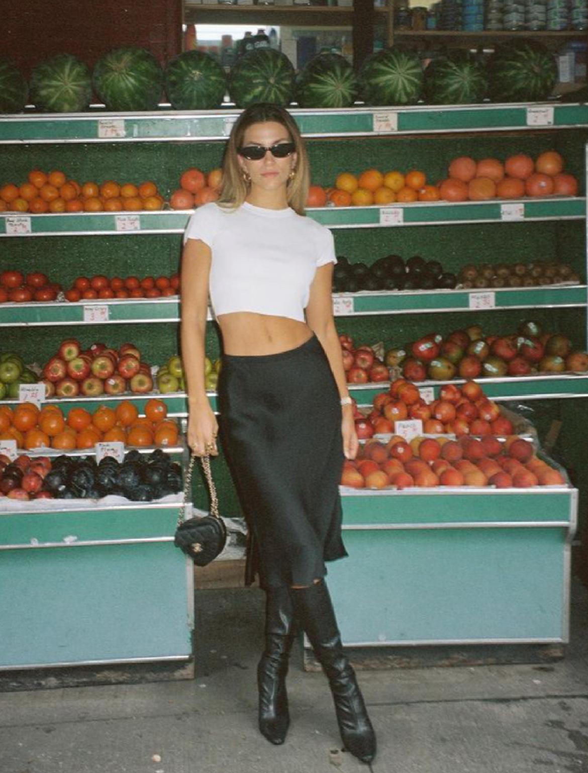 早春半裙中长款,春天选择半裙简单优雅又时尚