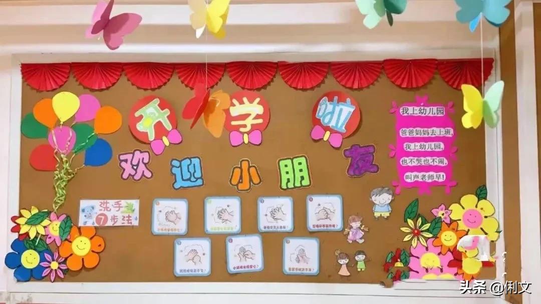 开学环创做起来,幼儿园开学主题墙环创布置