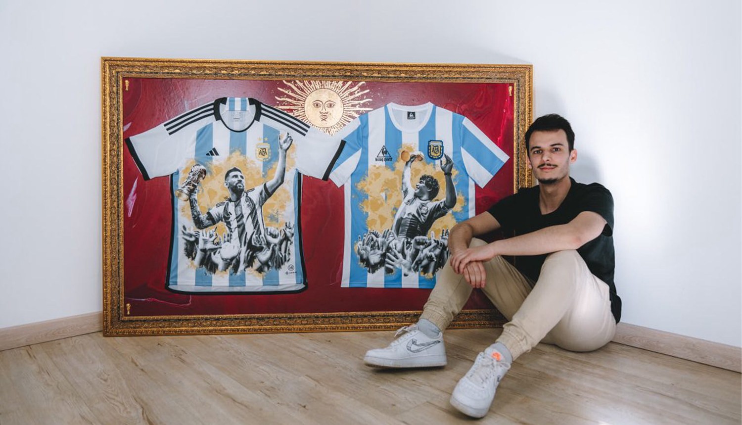 梅西马拉多纳混合图片手绘,画家matisse作品欣赏