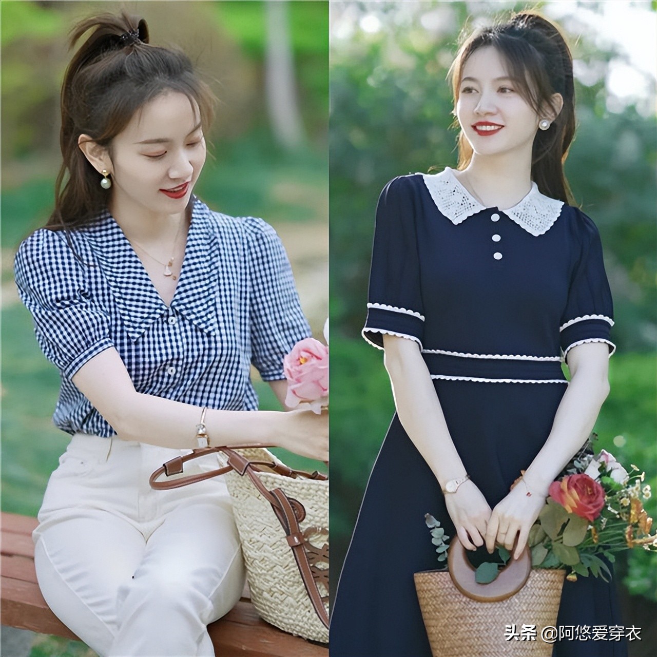 头发特别短扎头发简单好看9-12岁,别再披头发了这3款扎发才好看