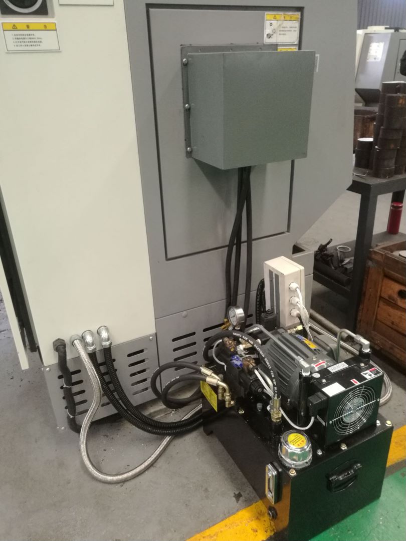 数控车床手动卡盘改液压卡盘,数控车床气动卡盘改造