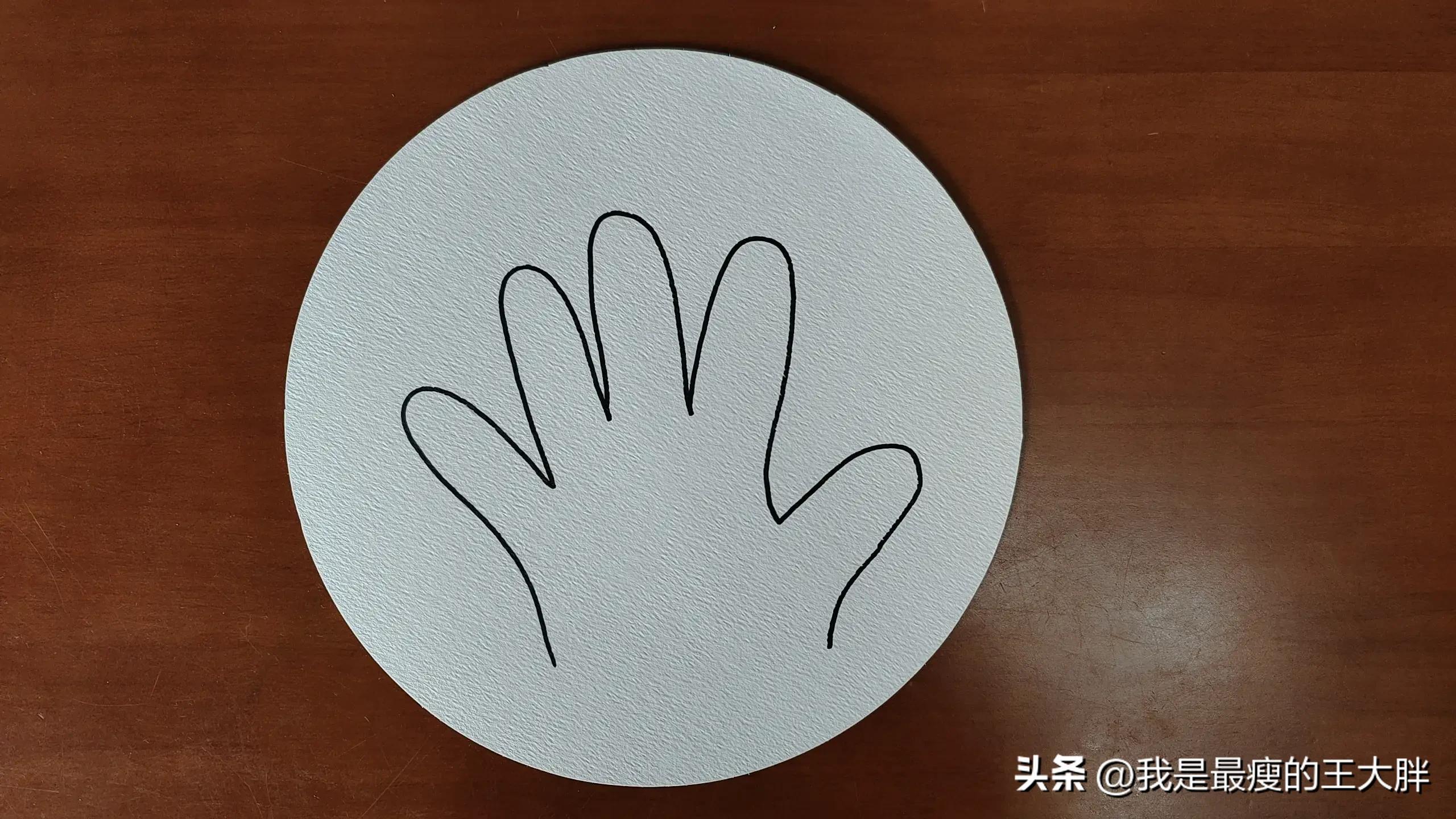 幼儿手掌画大全最简单,儿童手掌画100幅照片