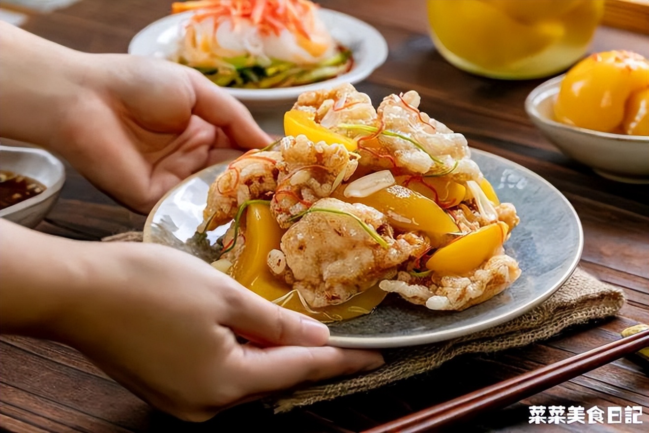 东北特色菜锅包肉美食做法,东北名菜锅包肉简单易学