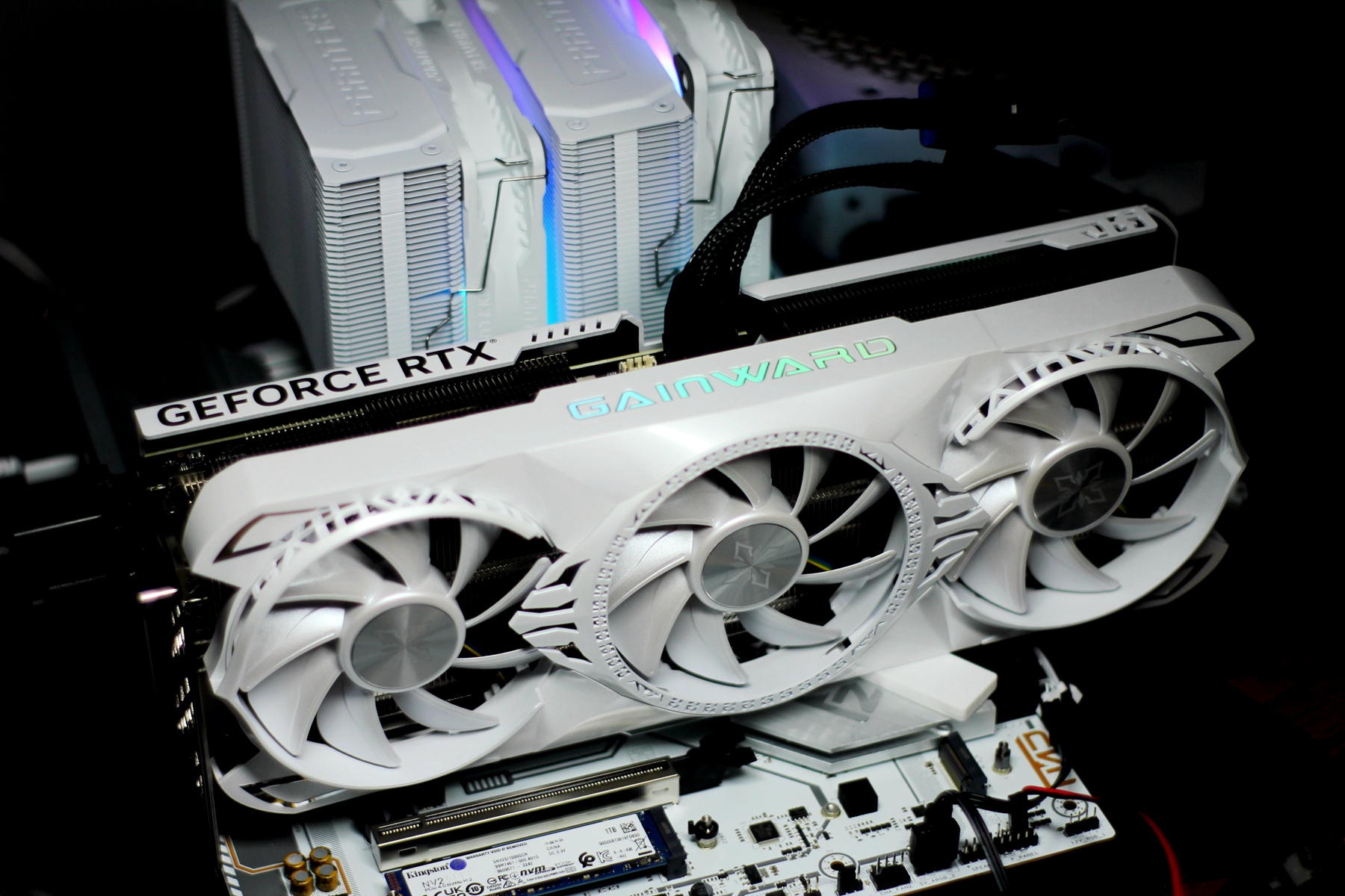 耕升rtx3070ti炫光oc显卡效果图,耕升rtx4060ti8g盒装全新显卡