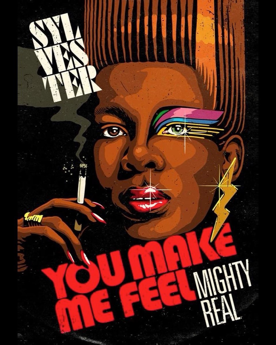 插画氛围感人物构图,复古美式波普插画