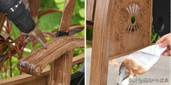 庭院秋千旁边放什么,庭院里秋千