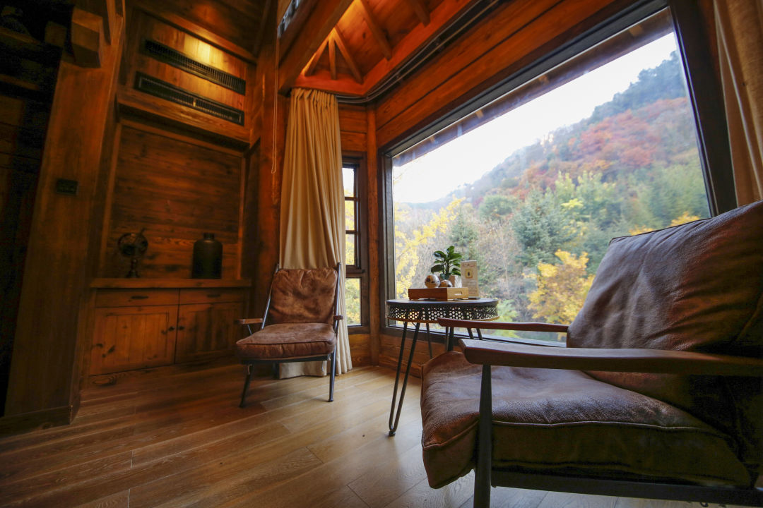 济南九如山秋色美如画,济南九如山秋天景色