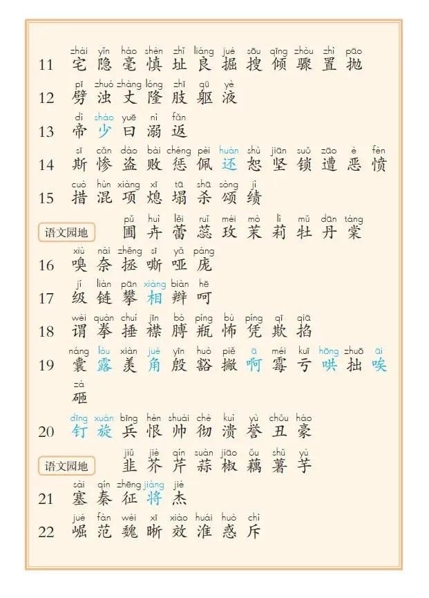 人教版小学语文（四年级上册）课本电子版暑假预习快收藏