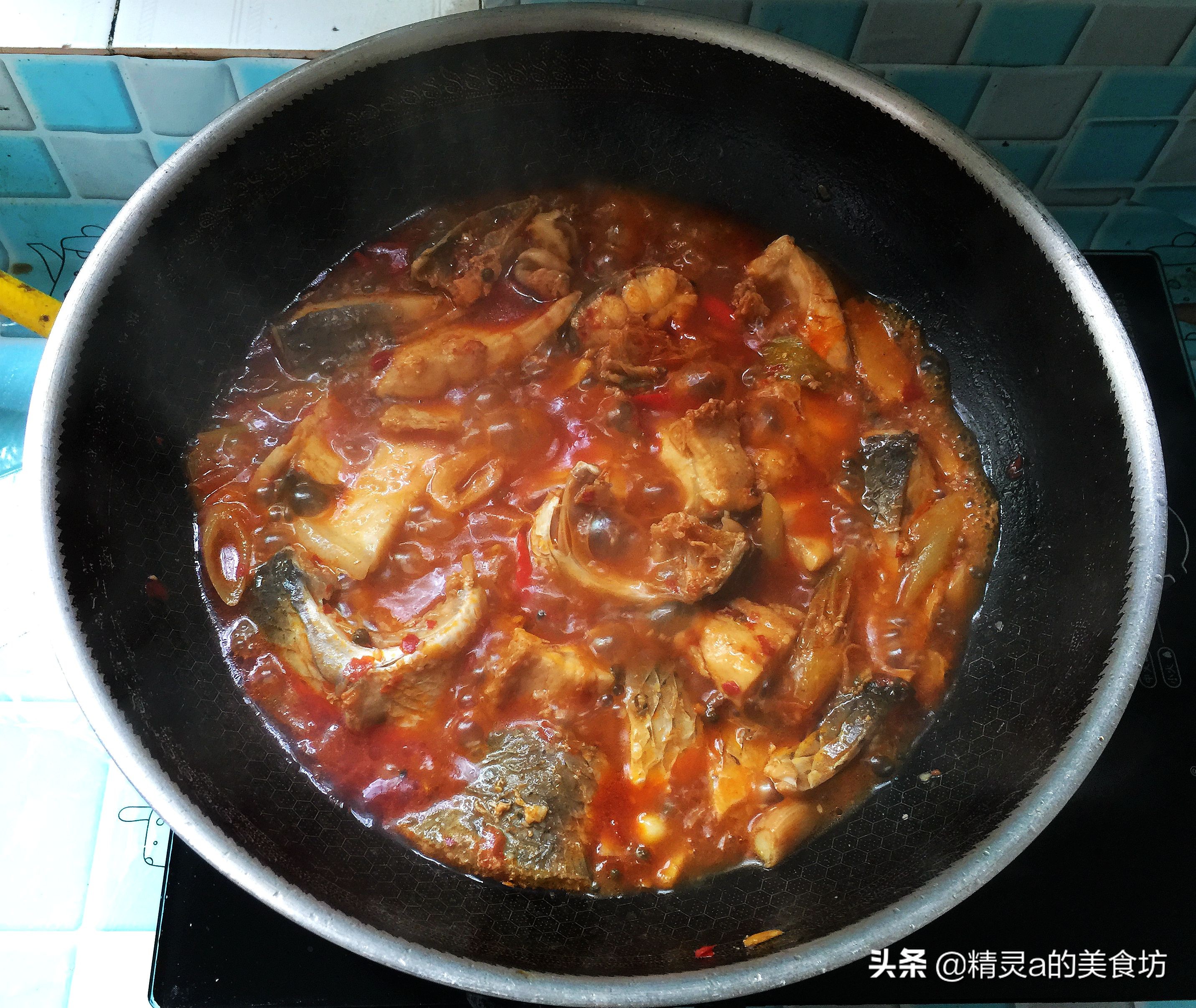 巧手小厨娘红烧草鱼块,家常炖草鱼酱汁浓郁简单美味