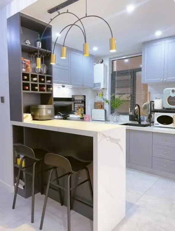 如何打造一个超实用的吧台区,其实吧台一点也不鸡肋