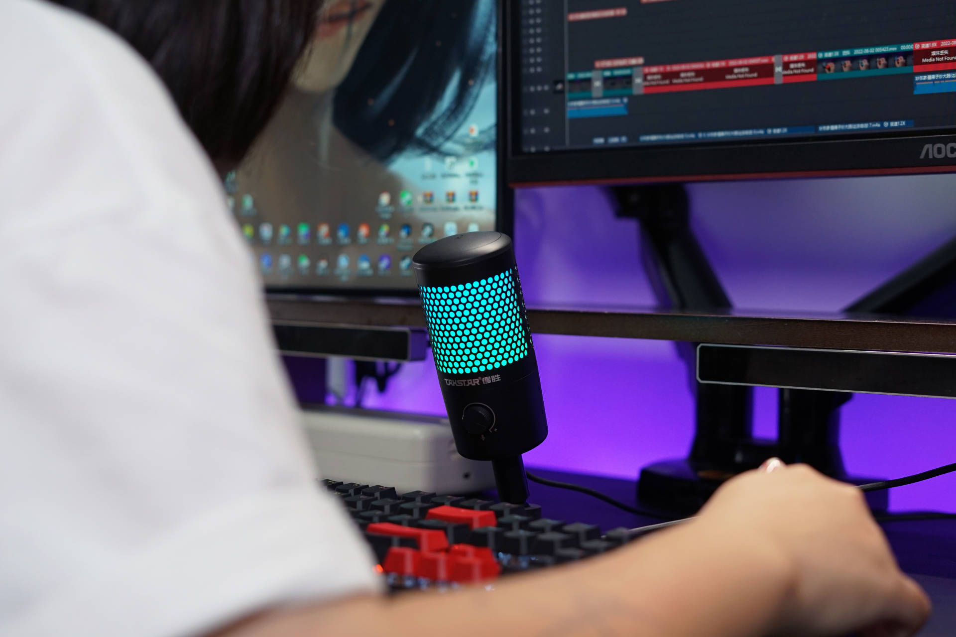 麦克风得胜sm-18,得胜gx1麦克风直播唱歌如何