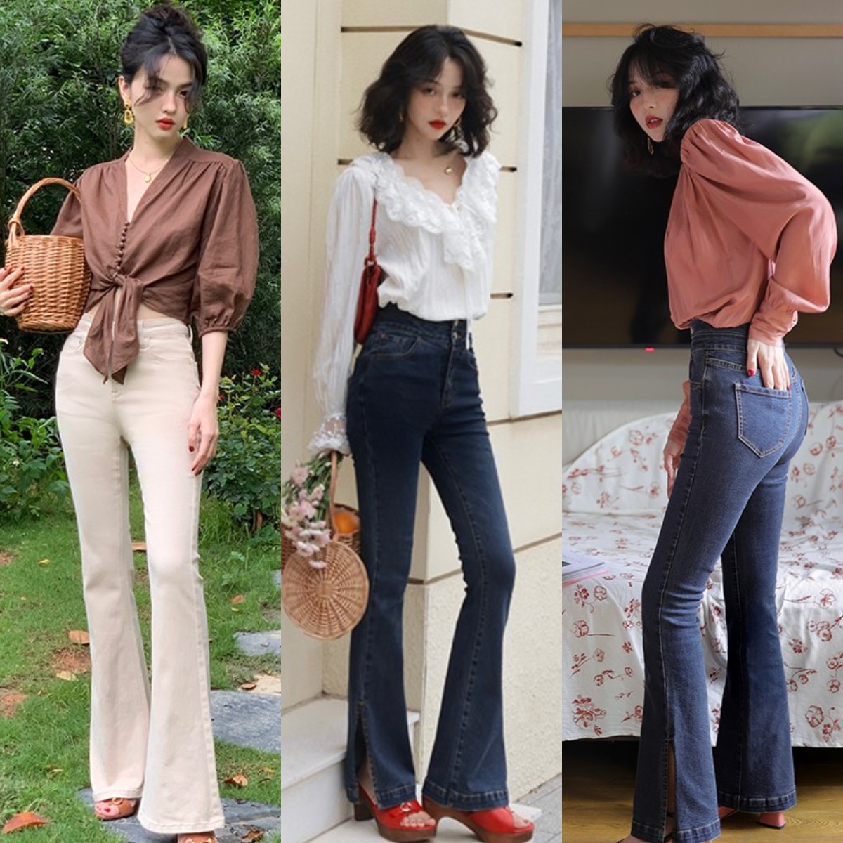 夏日穿这些裤子让你显瘦又显腿长,小个子显瘦显腿长裤子推荐