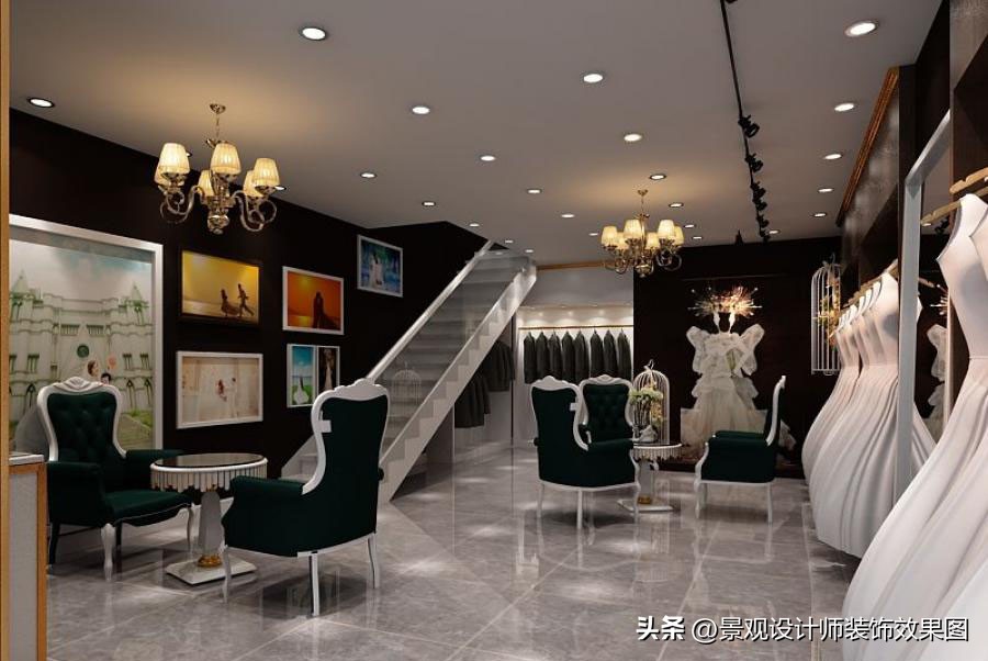 婚纱店灯光设计找谁设计,婚纱店设计空间布局