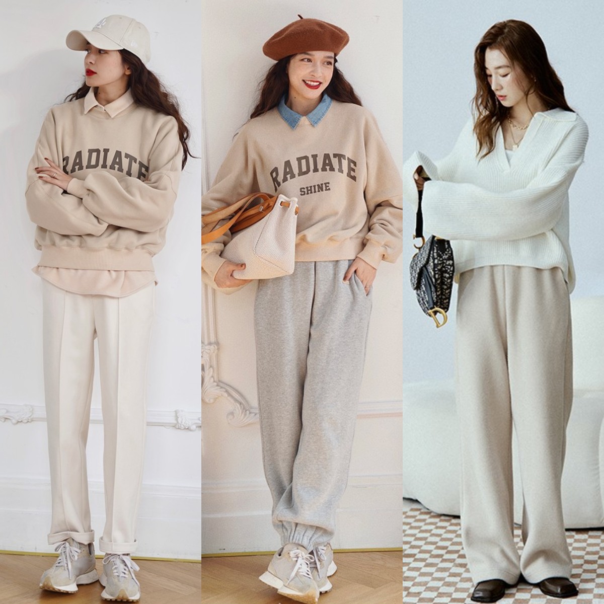 别老穿t恤试试这款显瘦洋气卫衣,卫衣怎么穿才能显瘦又减龄