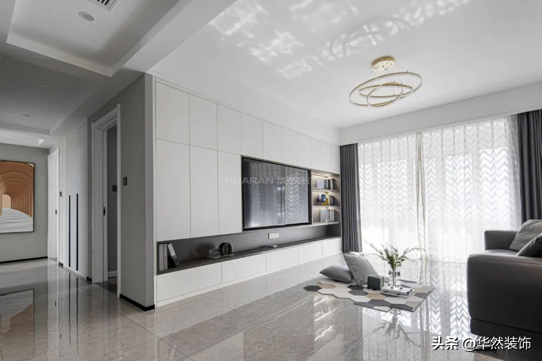 客厅一点也不高级,简单大气上档次的客厅电视背景墙