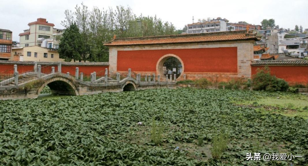 云南昆明古建筑群图,云南省昆明市官渡古镇古建筑