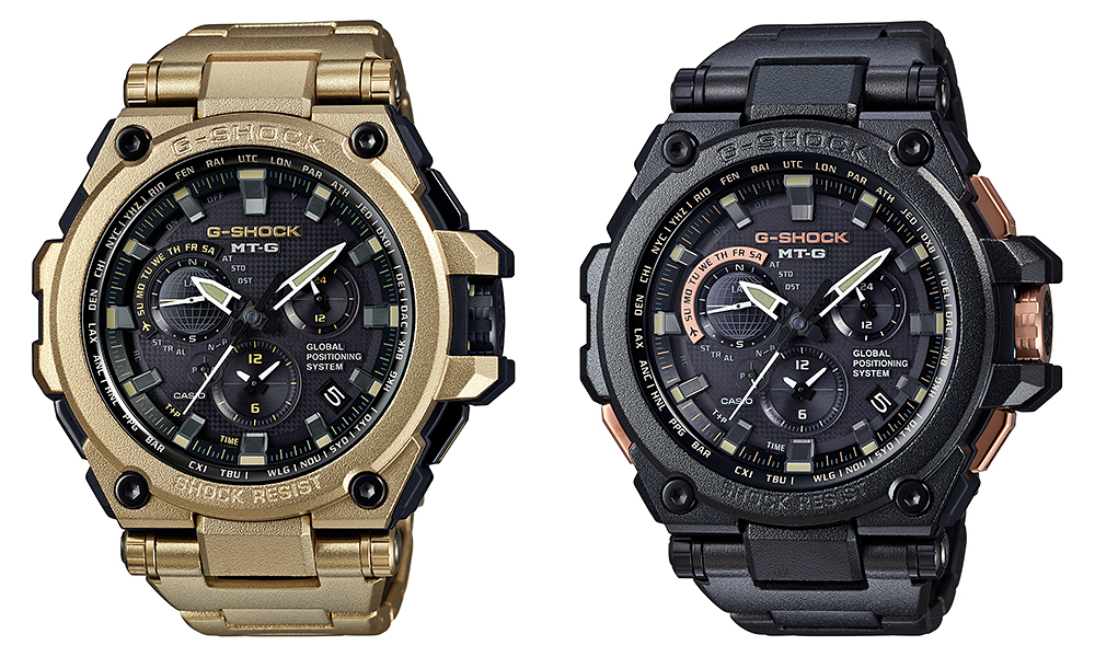卡西欧gshock金属进化,卡西欧gshock黑金男表