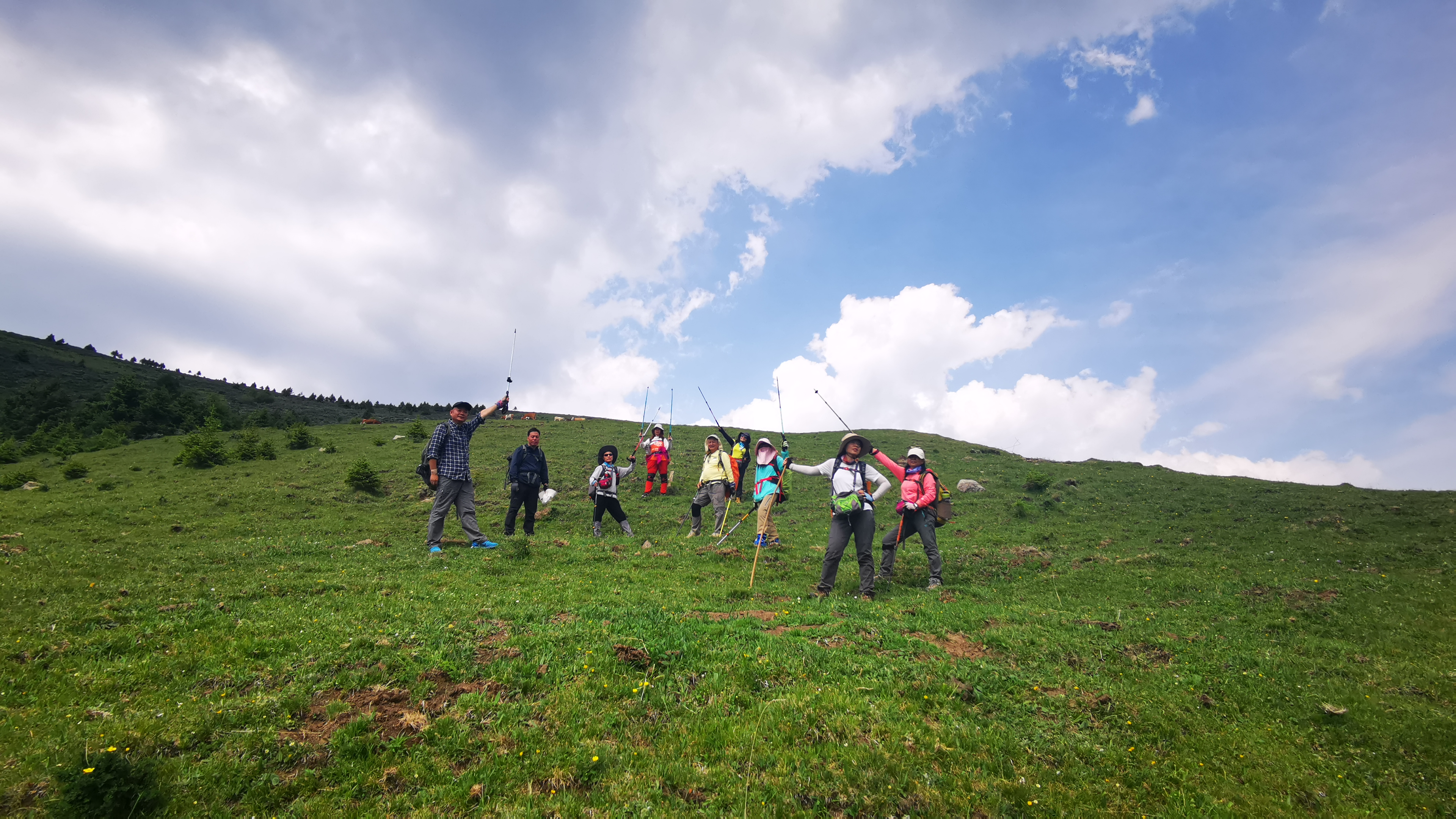 端午节五台山三日大五朝台第二天（西台-中台-插旗台-澡浴池）