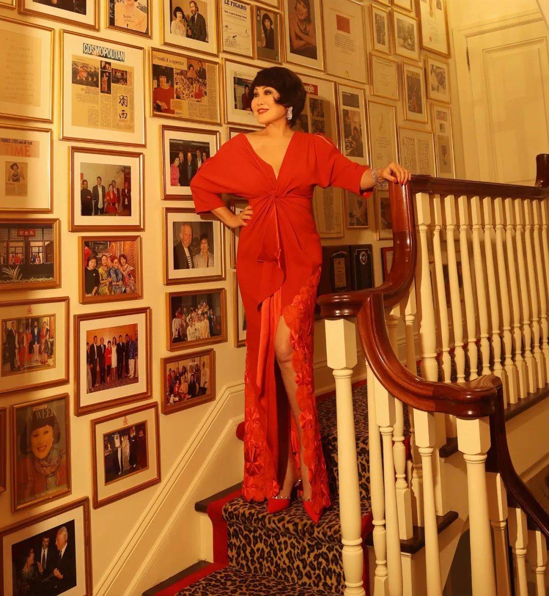 靳羽西年轻时的照片图片,靳羽西魅力女性