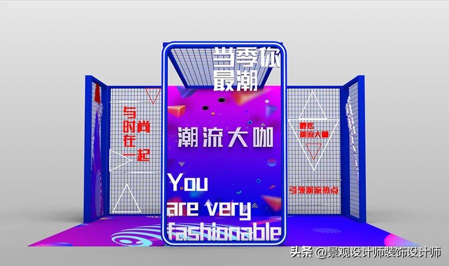 展示设计案例快闪店,快闪店改造效果图