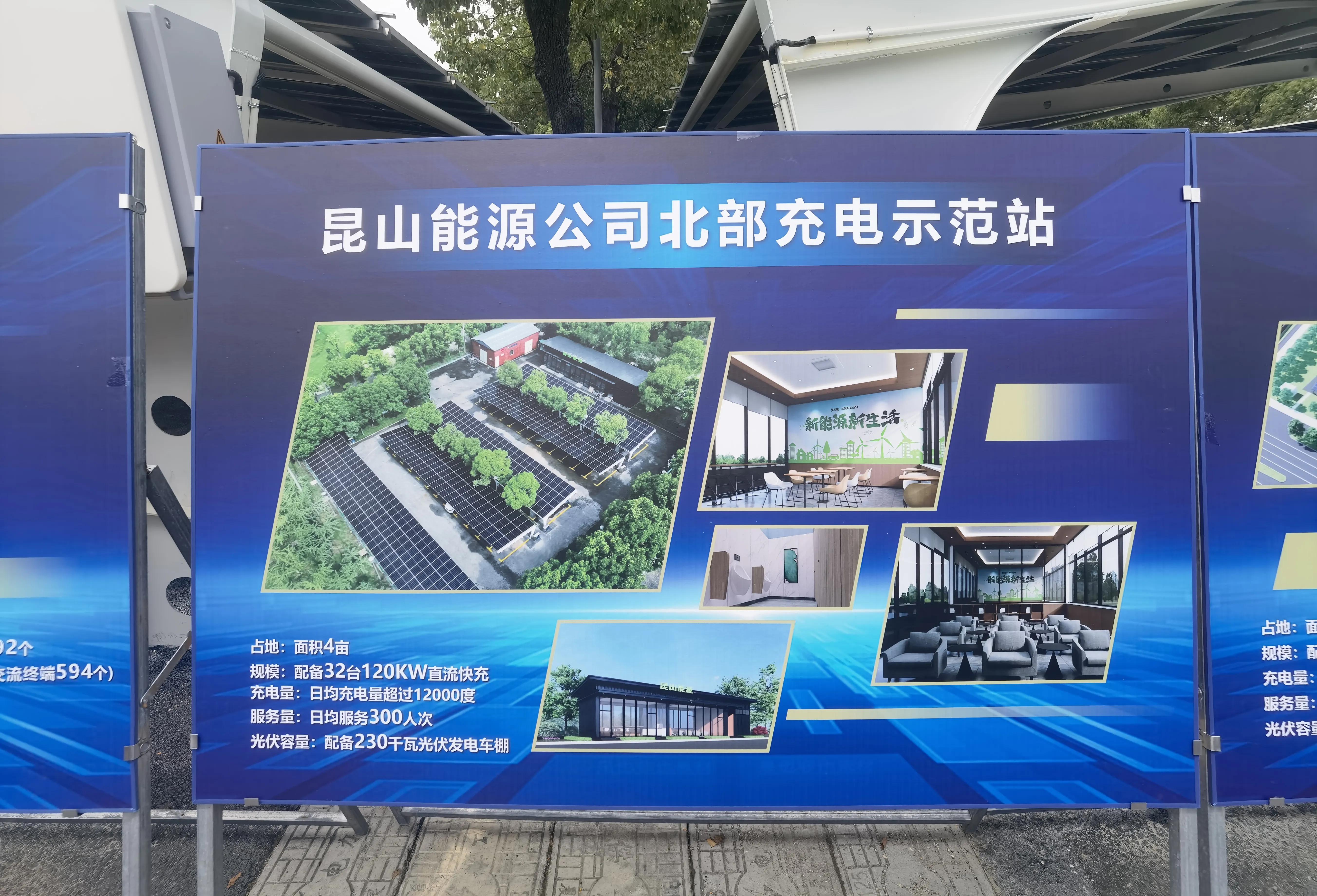 昆山有哪些新能源充电站,昆山新能源充电站建设