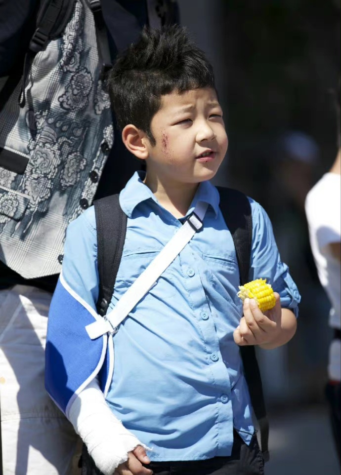 黄多多参加爸爸去哪儿,黄多多被曝光视频