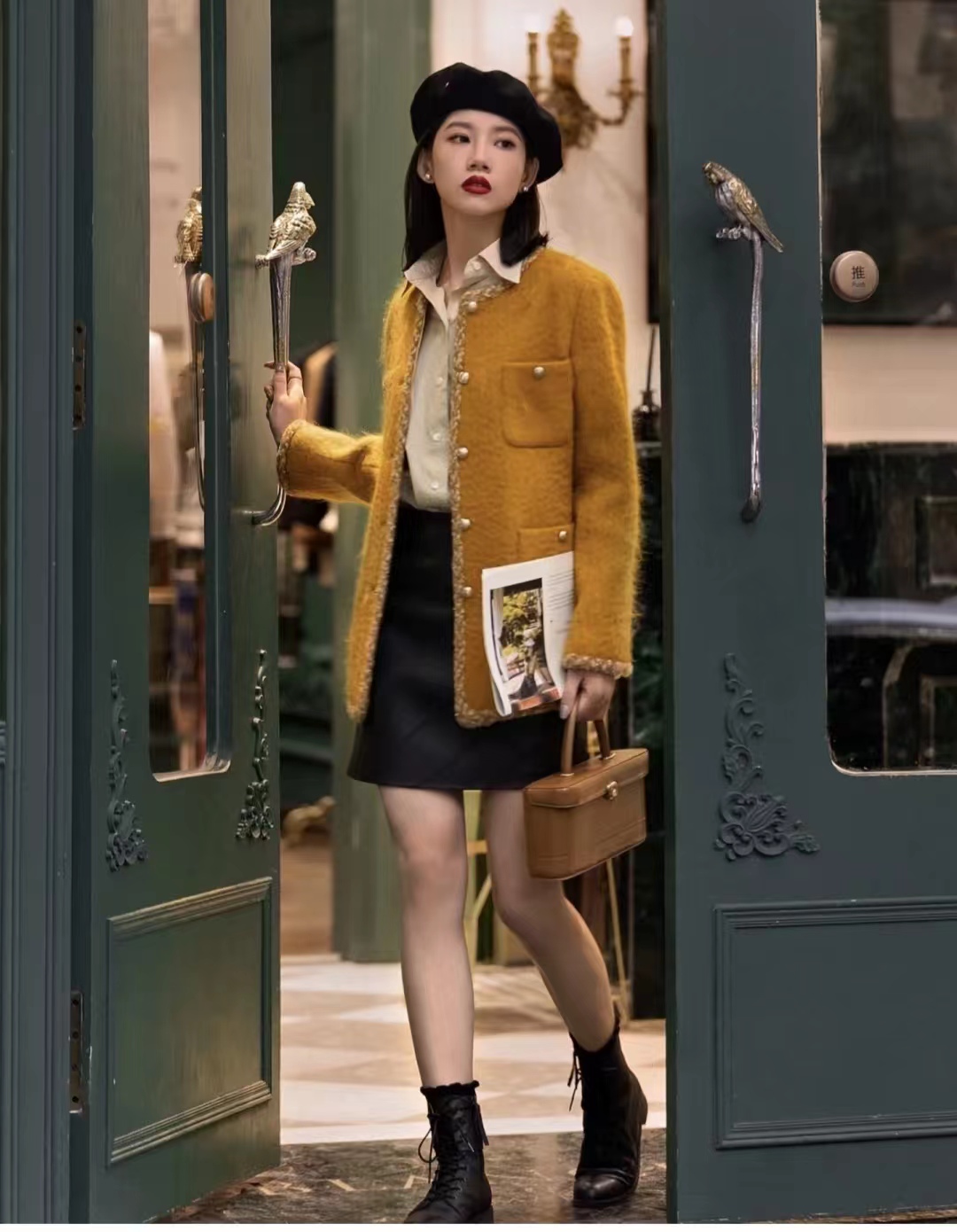 法式穿搭高级气质40岁,27套最时髦的优雅法式风穿搭