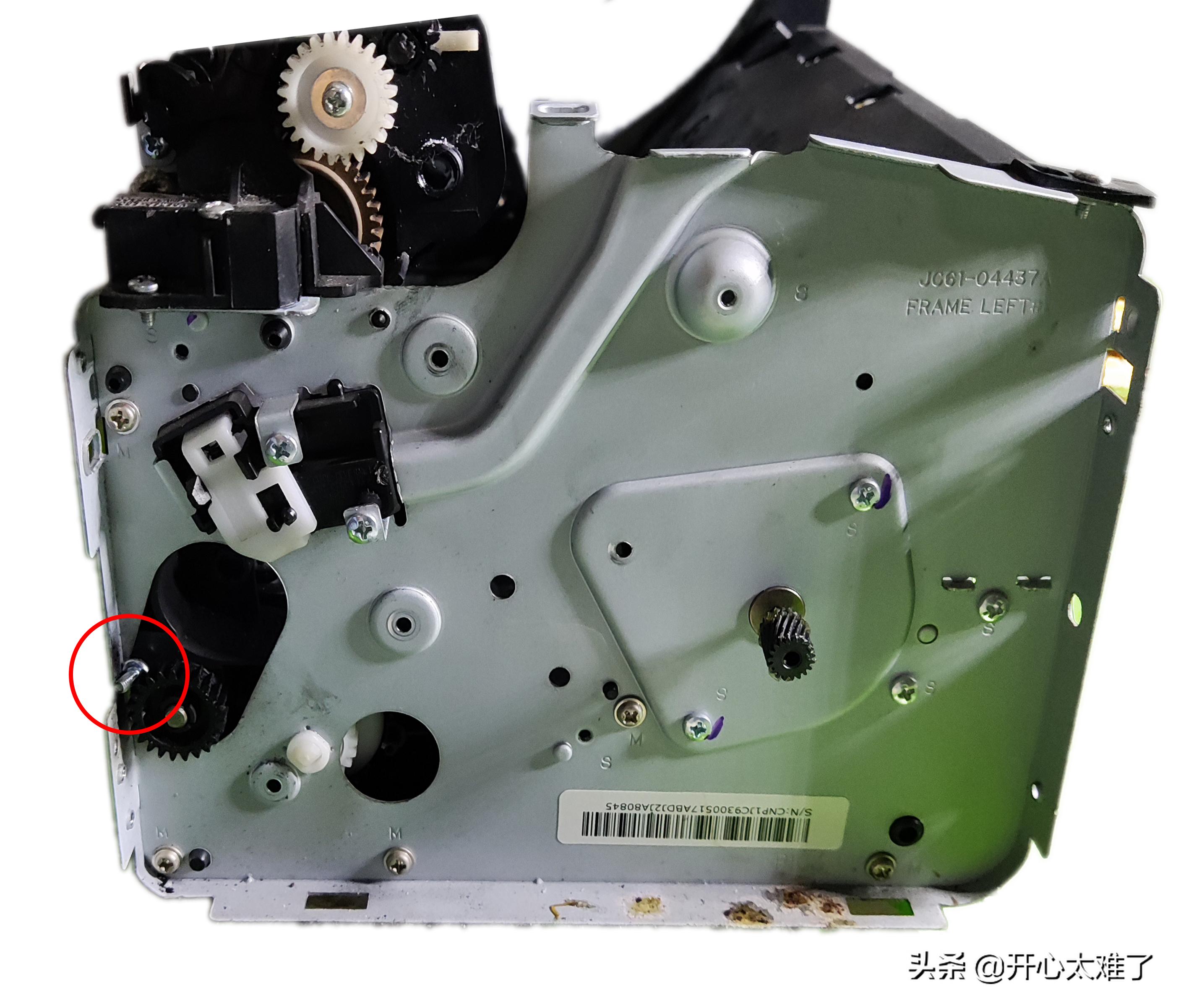 scx3401定影器,三星scx3401定影器拆解