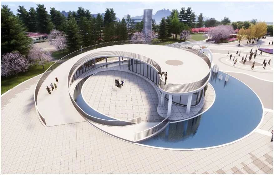 污水处理湿地公园,污水处理厂生态主题公园