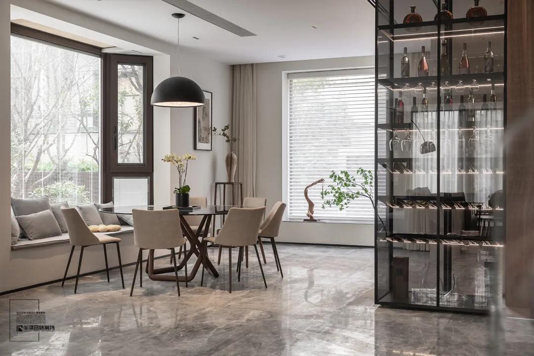 华浔装修中式,华浔现代轻奢别墅