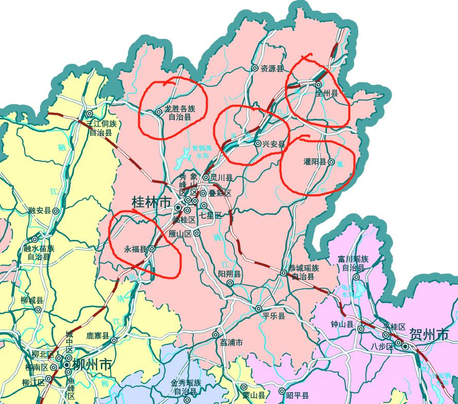 广西桂林市区现状,广西桂林灌阳龙胜景点