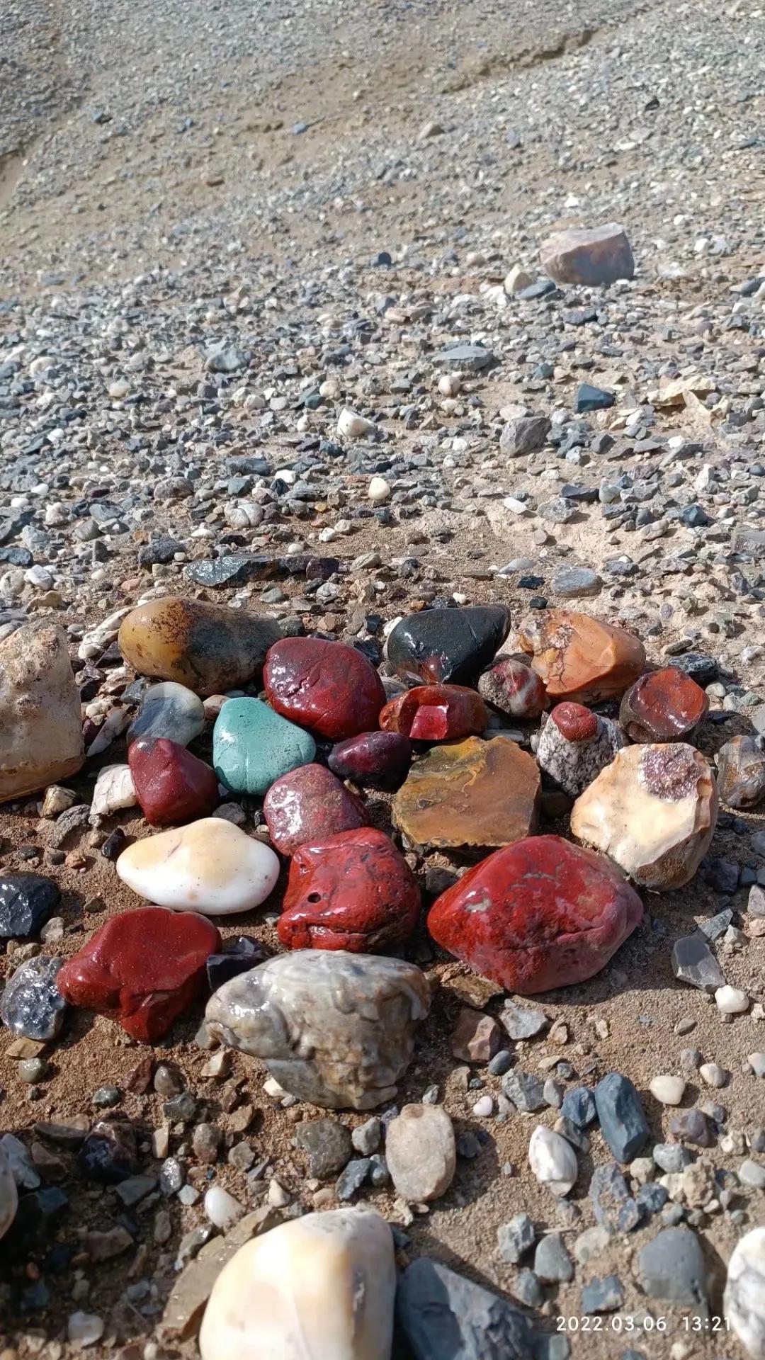 去戈壁捡石头,新疆戈壁捡石头